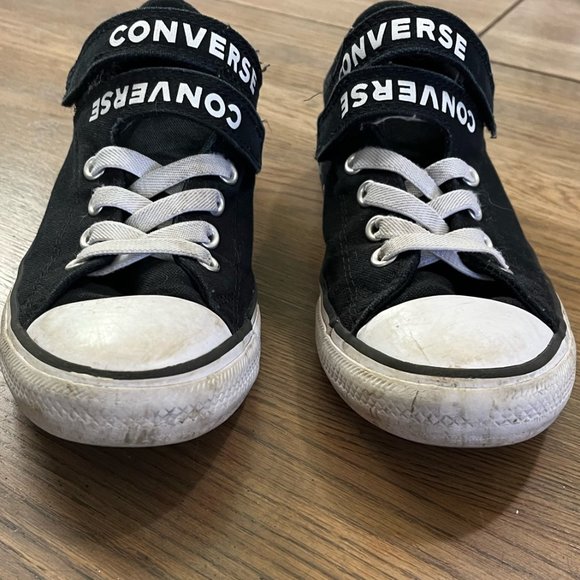 Boys' Converse Chuck Taylor All Star Double Strap Sneakers - Picture 5 of 8